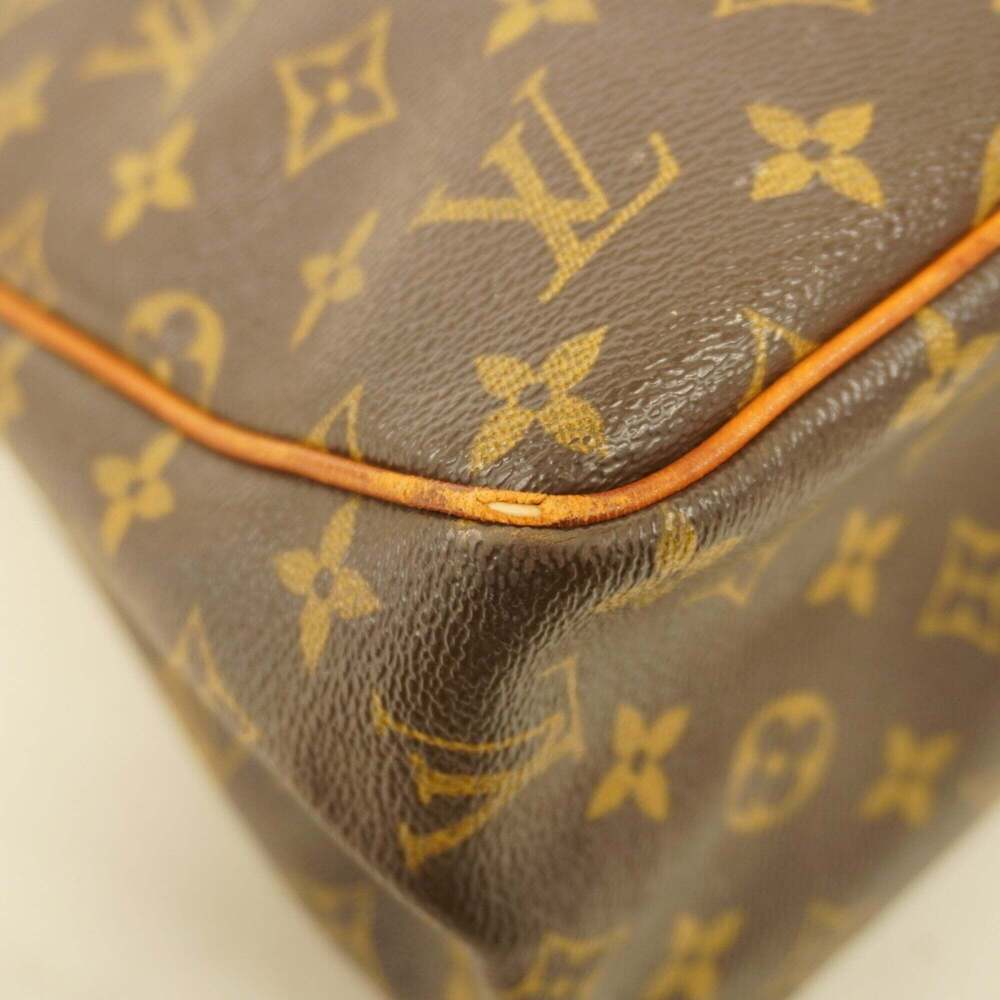 LOUIS VUITTON Authentic Brown Monogram Tote Bag - Picture 6 of 13